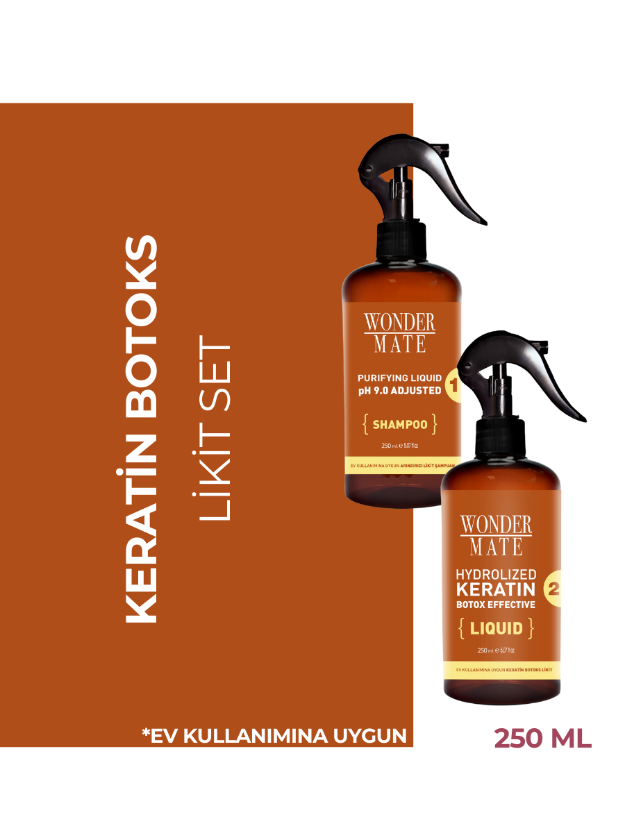 Wonder Mate Keratin Likit Set - 2x250 ml