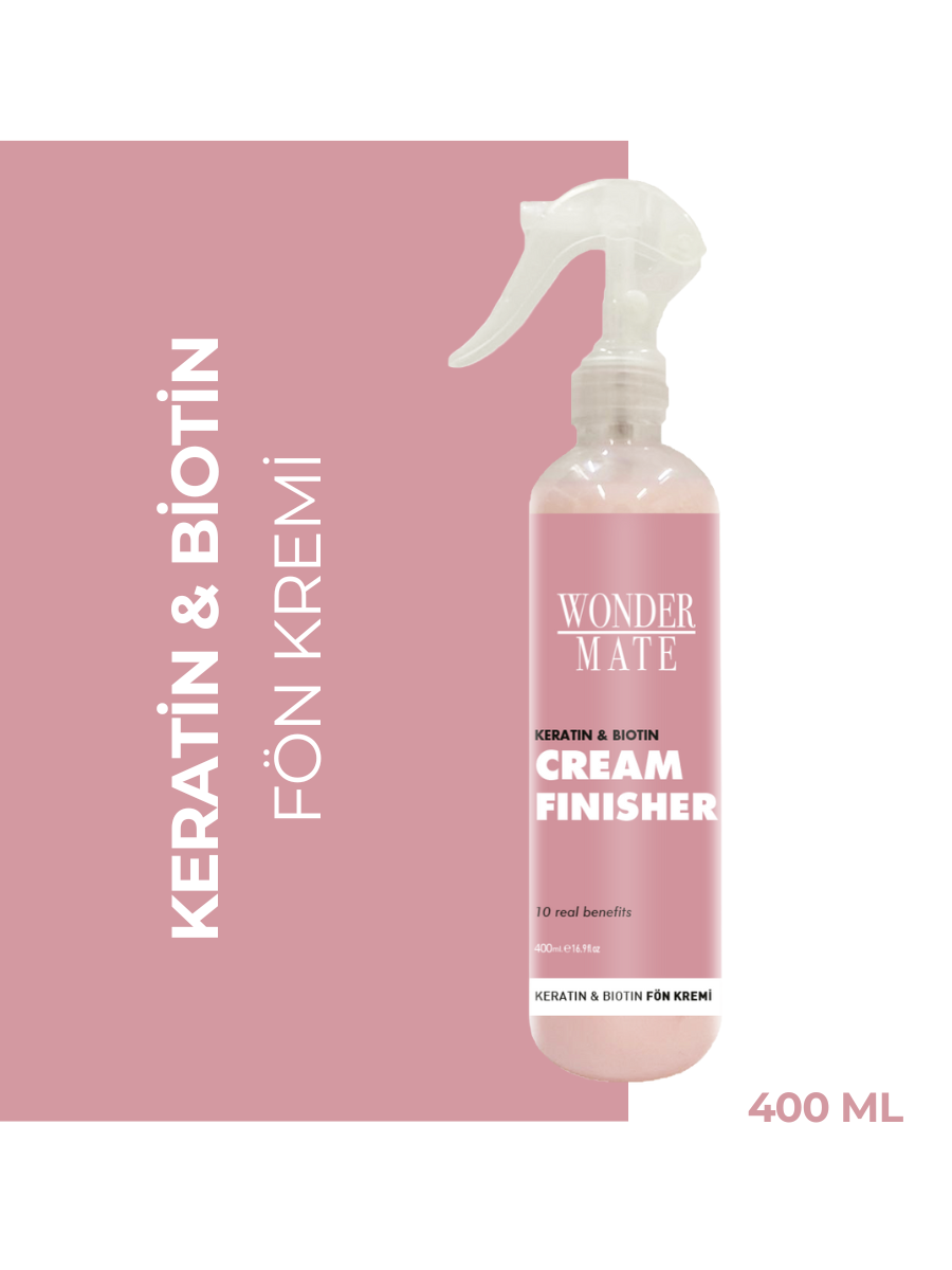 Wonder Mate Keratin & Biotin Fön Kremi - 400ml