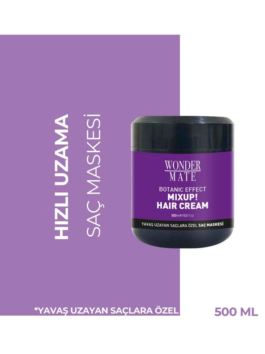 Wonder Mate Hızlı Uzama Saç Maskesi - 500ml